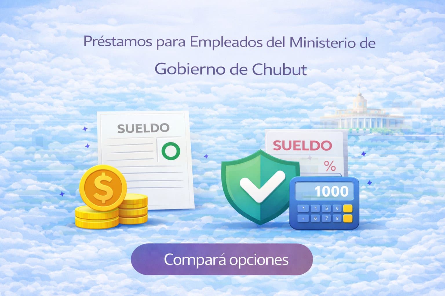Ilustración del artículo: Préstamos para Empleados del Ministerio de Gobierno de Chubut