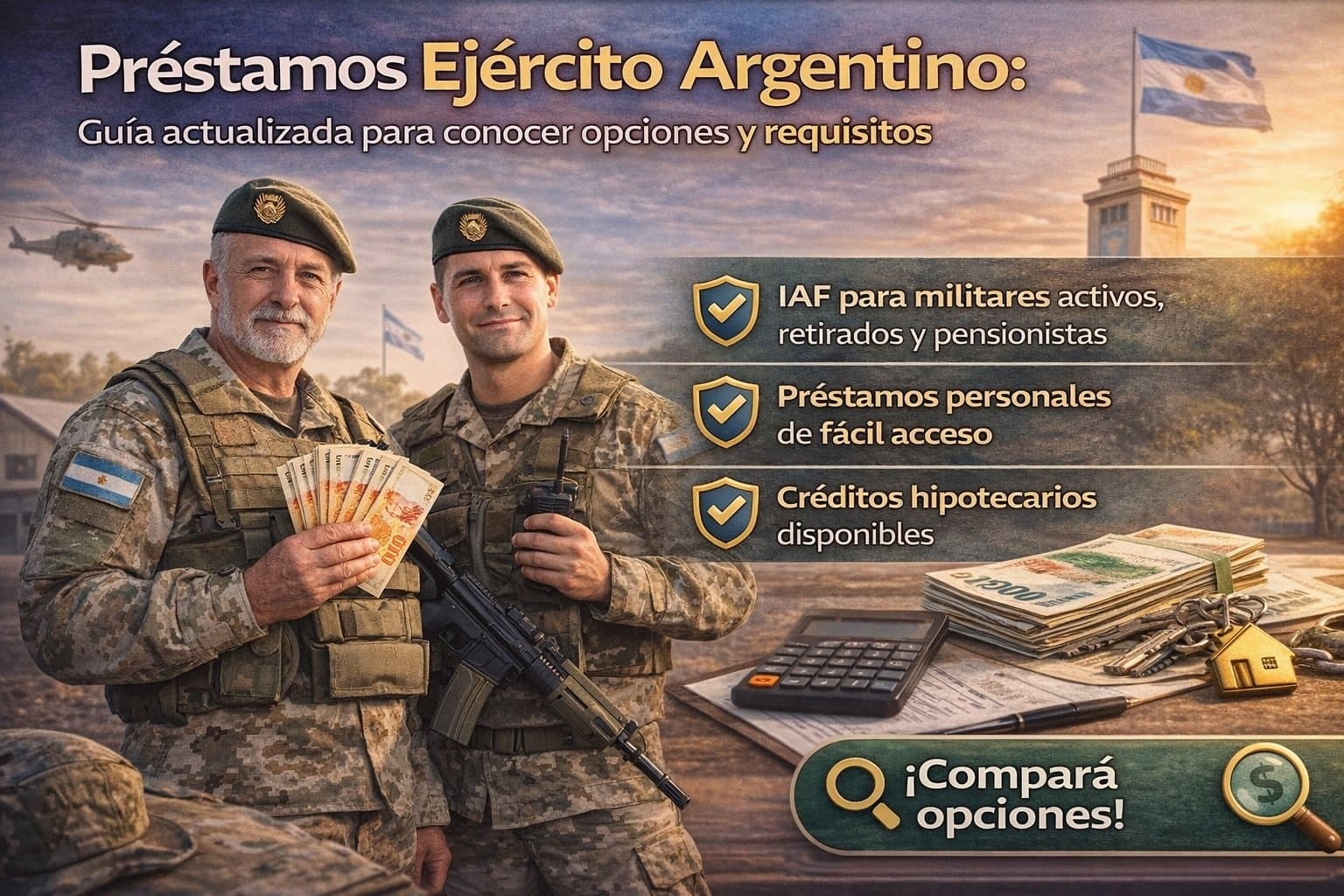 Ilustración del artículo: Préstamos Ejército Argentino