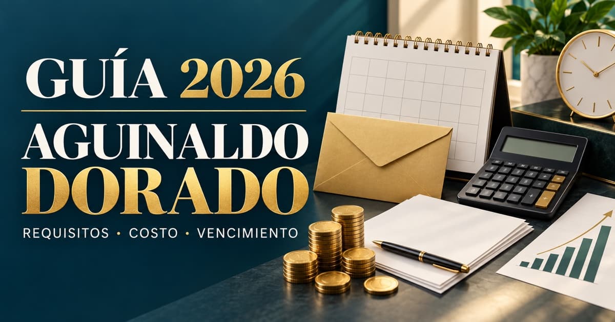 Calendario de aguinaldo, calculadora, contrato y gráfico de vencimiento para evaluar el préstamo Dorado