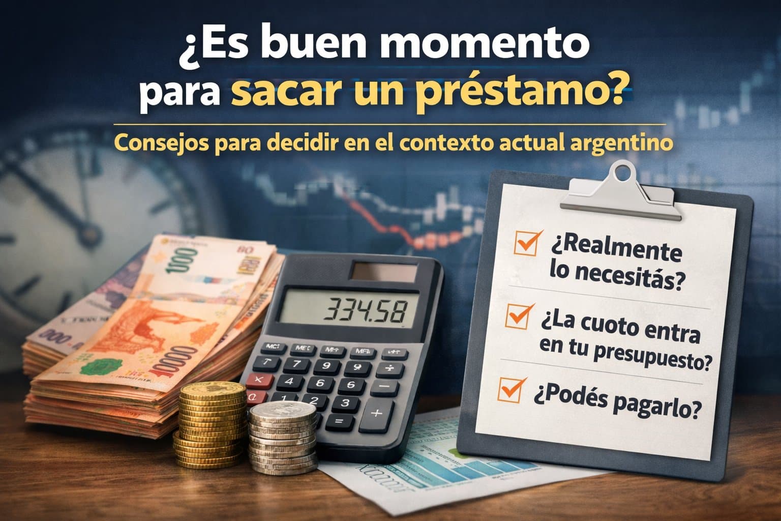 Ilustración del artículo: Es buen momento para sacar un préstamo