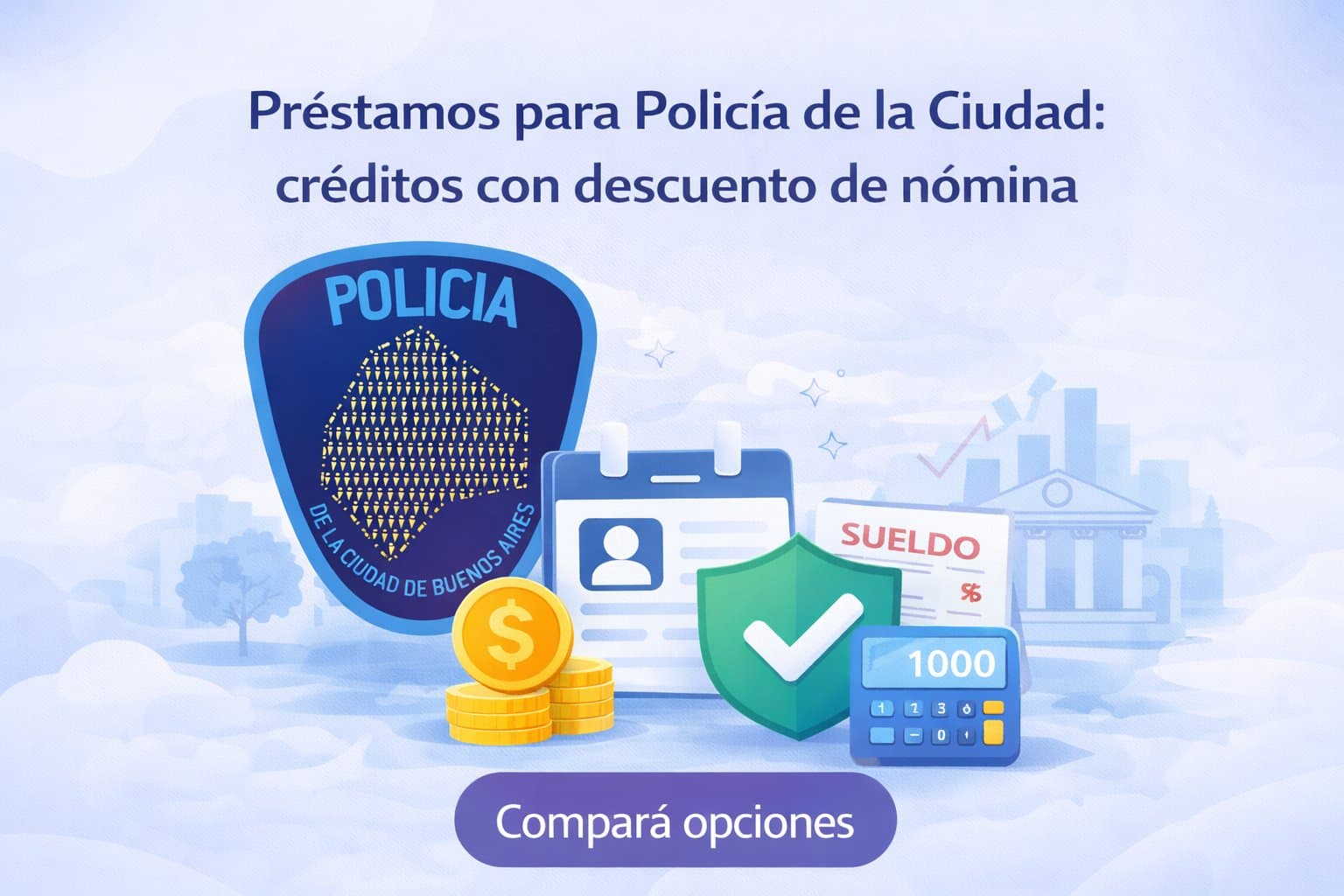 Ilustración del artículo: Prestamos para Policía de la Ciudad
